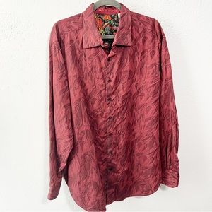 Robert Graham 1x red button down